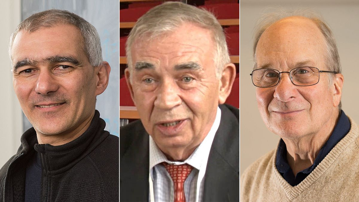 Moungi Bawendi, Louis Brus and Alexei Ekimov. Moungi Bawendi, Louis Brus and Alexei Ekimov.