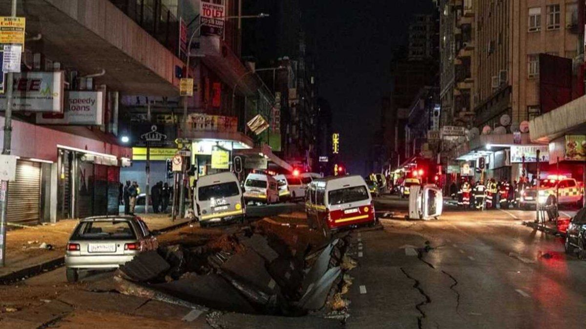 An explosion leaves one dead and dozens injured