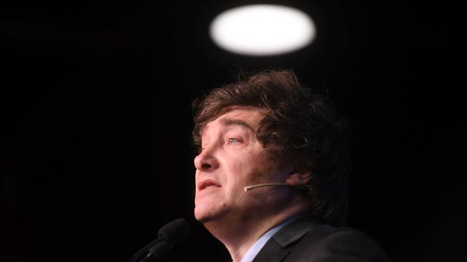 El precandidato de La Libertad Avanza, Javier Milei.