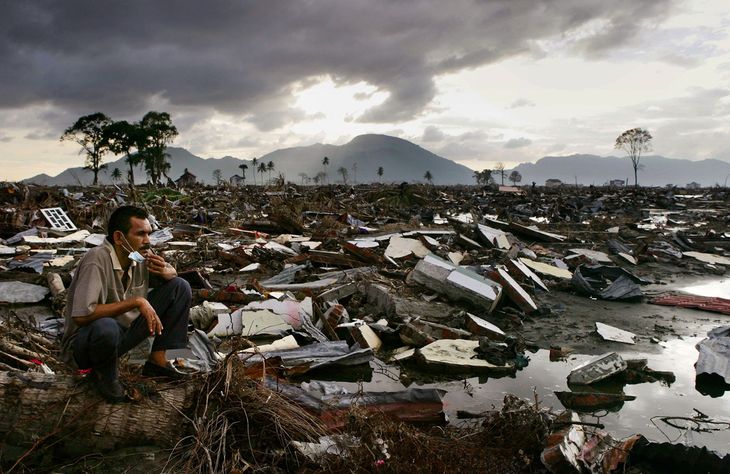 One of the most devastating, that of 2004, was an earthquake that left a tendal of destruction.