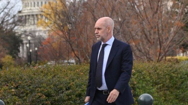 Horacio Rodríguez Larreta, precandidato presidencial de Juntos por el Cambio (JxC)