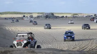 ámbito.com | tránsito vehicular en la playa