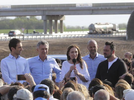 Macri y Vidal en Junín.