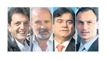 ámbito.com | Sergio Massa, Baldomero Álvarez, Francisco Gutiérrez, Pablo Bruera