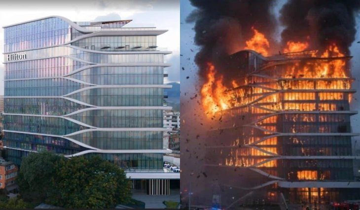 Según el medio India Times, el hotel apareció este miércoles 