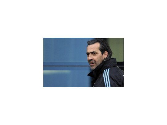 El entrenador de la Selección, Sergio Batista.