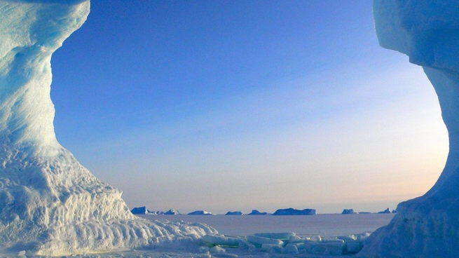 El Polo Norte, la región en la que se encontró un radar gigante.