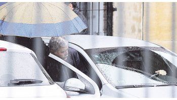 Raid. Julio De Vido visitó ayer dos juzgados por sendas indagatorias.