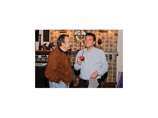 Sergio Massa y Carlos Reutemann