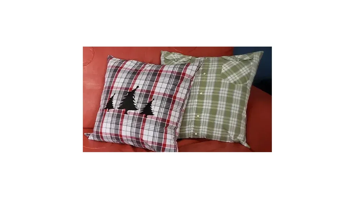 Do not throw your old shirts!: How to transform them into beautiful pillow covers with this recycling technique