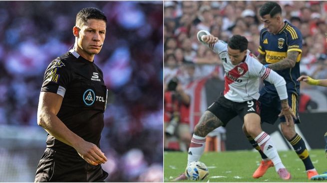 Nicolás Herrera será el árbitro del Superclásico. Tanto del lado de Boca como de River hay reparos por la designación.