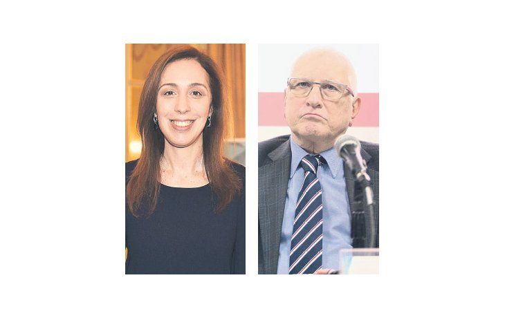 María Eugenia Vidal y Jorge Todesca