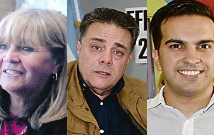 Marina Cassese,&nbsp;Efraín Marro y Pablo Campos.