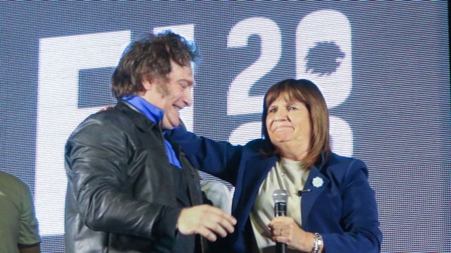 Javier Milei y Patricia Bullrich volverán a compartir campaña.