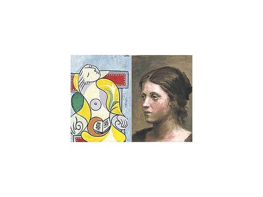 El retrato de Marie-Thérèse, amante de Picasso, y el de su primera esposa Olga Khokhlova serán subastados el mismo día en Londres, con bases diferentes: u$s 29 y 2,9 millones respectivamente.