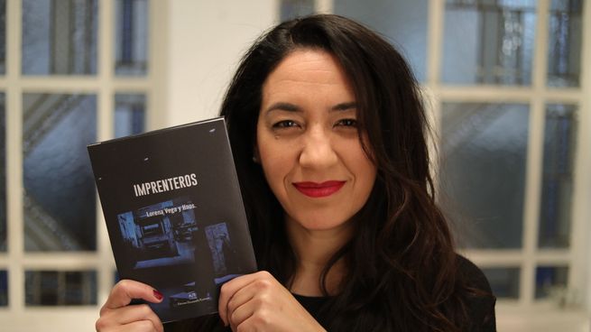 Lorena Vega en Imprenteros (2018). Valioso film sobre el oficio que debió esperar hasta hoy para su estreno