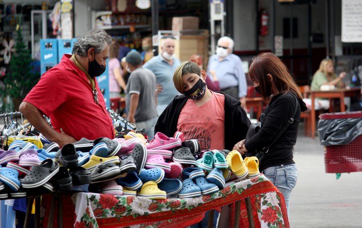 la venta ilegal callejera en caba subio 21,3% en mayo