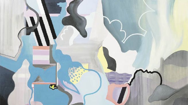 fleurquin. Una de las obras expuestas en el Paseo Duhau.