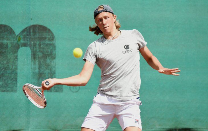 Leo Borg comenzó con un traspié su carrera como profesional en el ATP Tour.