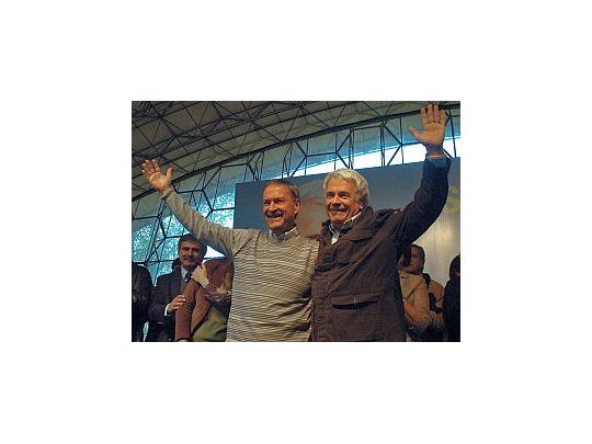 Juan Schiaretti y José Manuel De la Sota