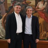 El ministro de Economía, Luis Caputo, recibió a Jorge Macri, jefe de Gobierno porteño durante el último encuentro. (Foto de archivo). El ministro de Economía, Luis Caputo, recibió a Jorge Macri, jefe de Gobierno porteño durante el último encuentro. (Foto de archivo).