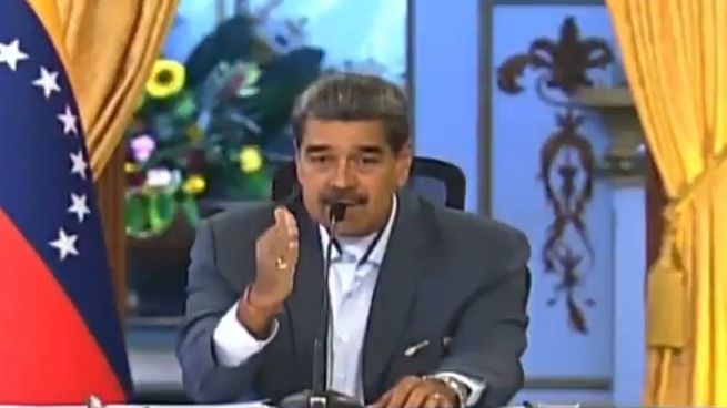 El presidente Nicolás Maduro.