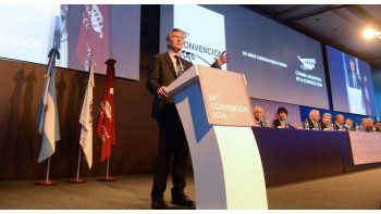 Macri en la 64ta Convención Anual de la Cámara de la Construcción