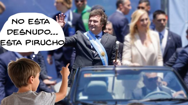 En el Gobierno gustan de jugar con la idea de presentar a Javier Milei como un “científico alocado”, y hasta ahora les ha rendido frutos. Pero como en el cuento de Andersen, corren el riesgo que en algún momento un niño los apunte con el dedo y diga…