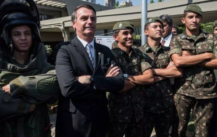 La presencia de militares en el gobierno de Brasil es récord desde el fin del régimen militar en 1985.