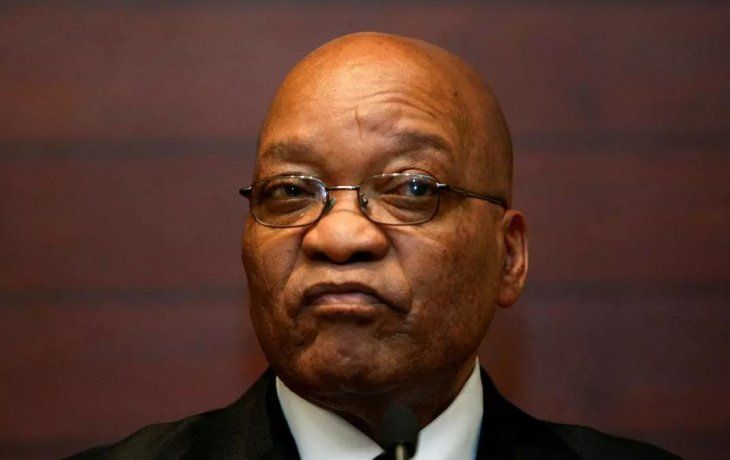 El expresidente de Sudáfrica Jacob Zuma.