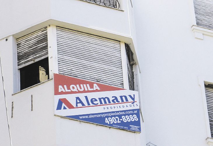 Aumentos. Se registraron fuertes subas de los alquileres en la provincia de Buenos Aires.