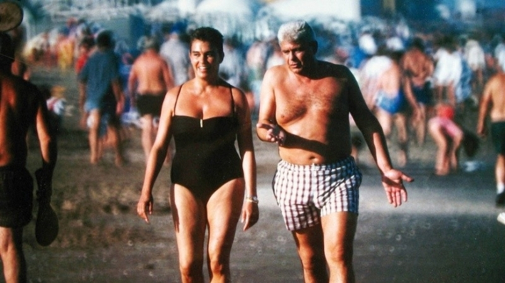 Yabrán y su esposa.