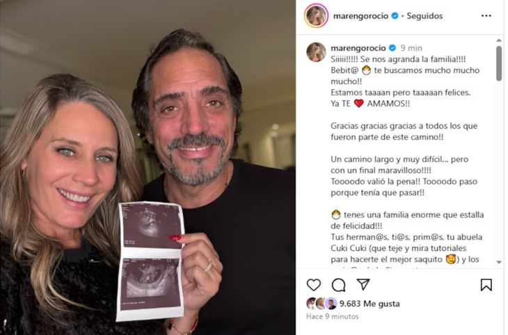 Rocío Marengo post on Instagram. Rocío Marengo post on Instagram.