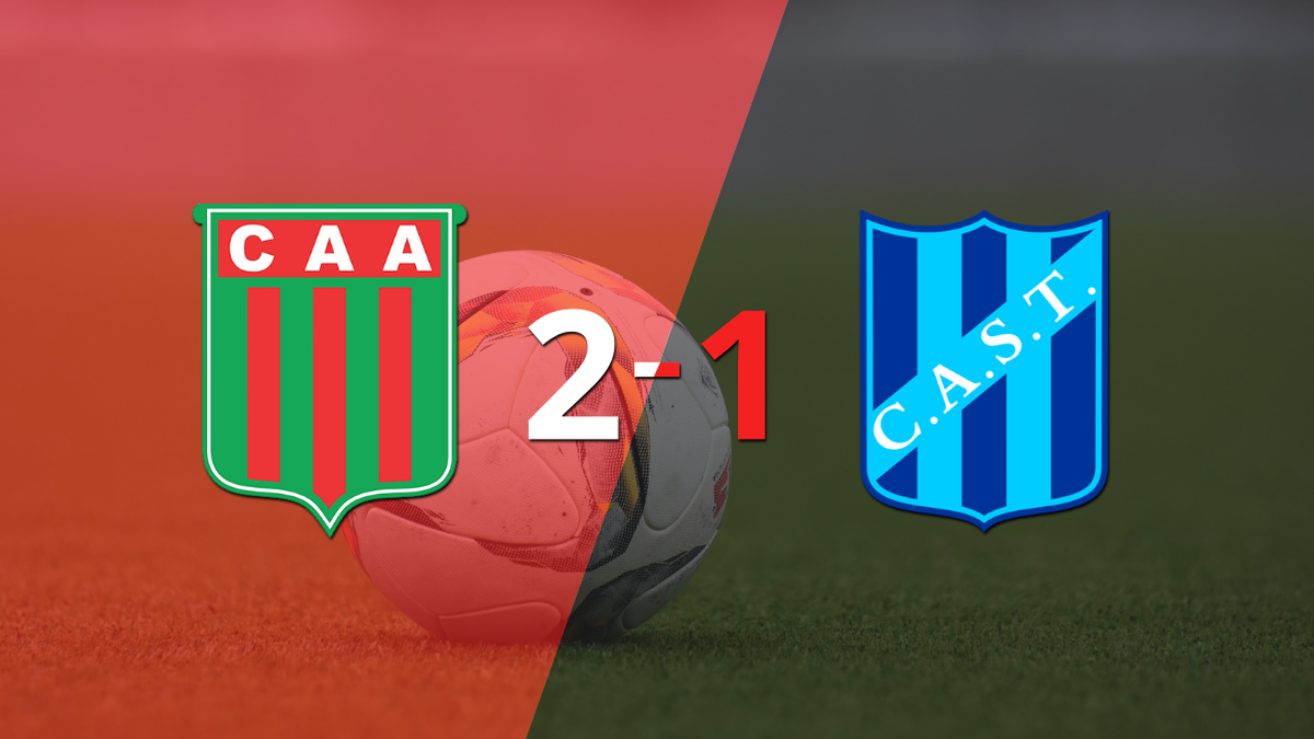 San Telmo was unable to visit Agropecuario Argentino and lost 2-1