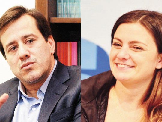 Mariano Recalde y Vanesa Siley