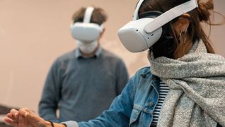 llega a la legislatura pisar malvinas, la experiencia de realidad virtual que cautivo al papa francisco