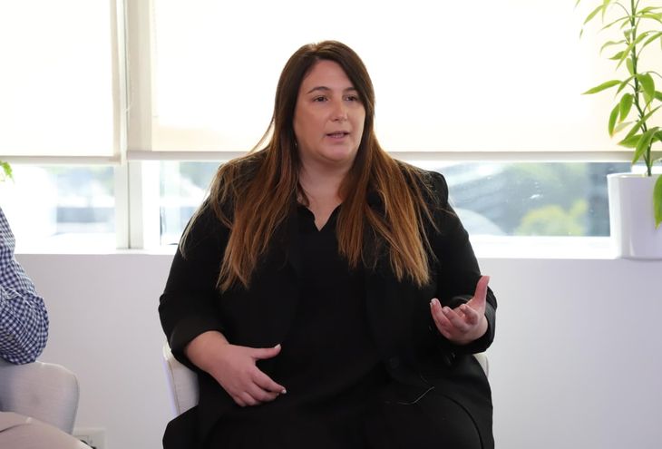 La gerenta de Sustentabilidad de PAE, Daniela Antoci, planteó la importancia de mirar a largo plazo. La gerenta de Sustentabilidad de PAE, Daniela Antoci, planteó la importancia de mirar a largo plazo.