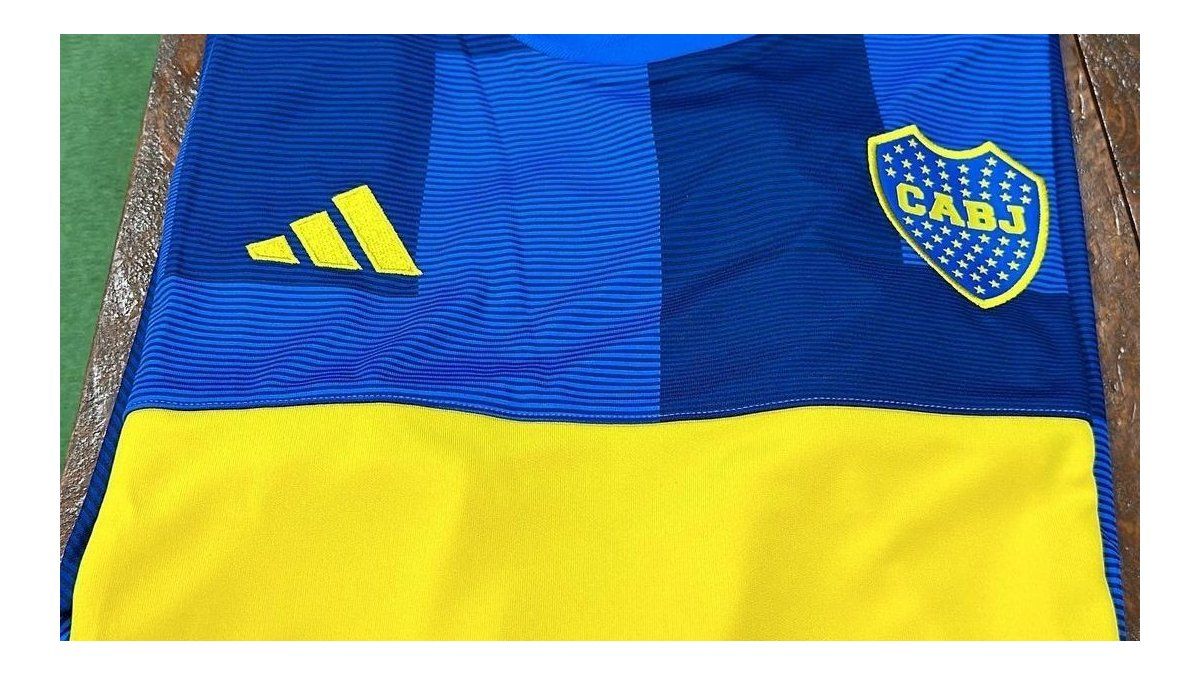 The shirt that Boca will wear next season was leaked