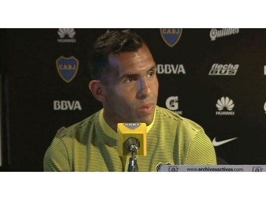 Tevez fue presentado oficialmente en Boca.