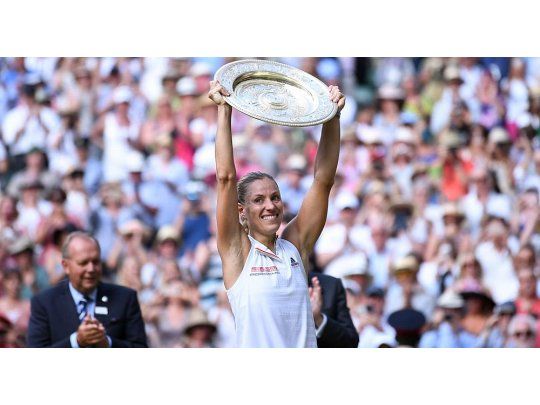Kerber se sacó la espina en el All England (Foto: sitio oficial de Wimbledon)