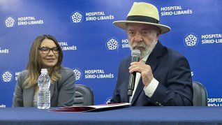 Lula apreció en la conferencia de prensa en el Hospital Sirio Libanés, donde los médicos informaron el alta del mandatario.