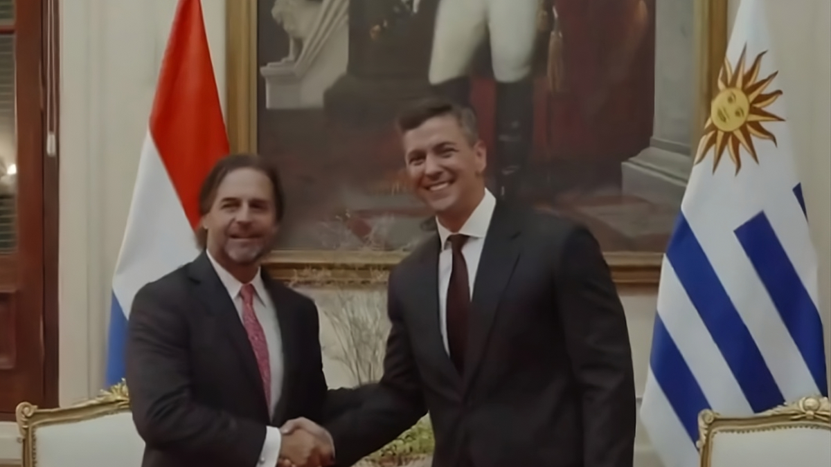 Mercosur, drug trafficking and trade, the agenda in which Lacalle Pou and Santiago Peña commit to advancing