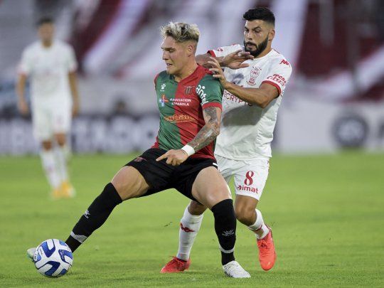 Sigue. Huracán le ganó a Boston River y pasó de fase e la Copa Libertadores.