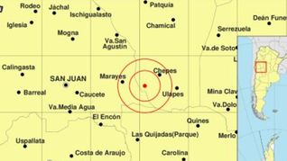 El sismo tuvo epicentro a unos 35 kilómetros de Chepes, en el sur de La Rioja, y fue detectado por el Instituto Nacional de Prevención Sísmica. El sismo tuvo epicentro a unos 35 kilómetros de Chepes, en el sur de La Rioja, y fue detectado por el Instituto Nacional de Prevención Sísmica.