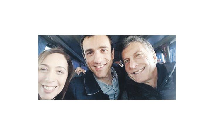 Obras. María Eugenia Vidal y Mauricio Macri recorrieron el obrador de la Ruta 7 que el Gobierno nacional promete convertir en autopista en el tramo que une Junín con Chacabuco, dos distritos gobernados por Cambiemos.