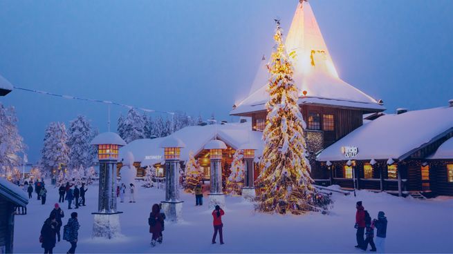 Conocer a Papá Noel ahora es posible: cuánto sale viajar a su aldea en Finlandia.