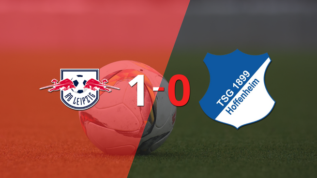 Apretada victoria de RB Leipzig frente a Hoffenheim