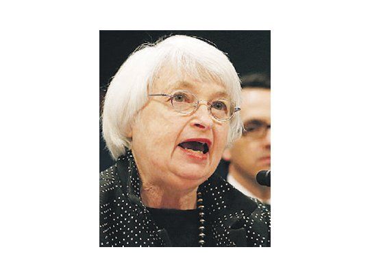 Janet Yellen pretende una inflación anual en torno al 2% para subir los tipos de interés.