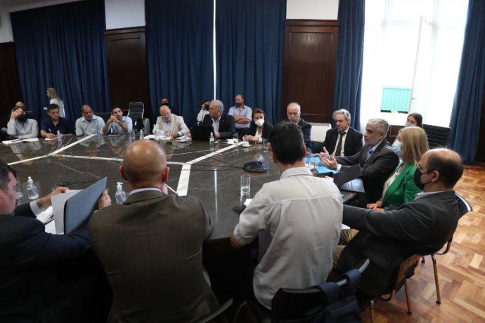 La reunión se realizó en la Secretaría de Comercio Interior&nbsp;