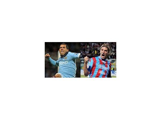Tevez pelea con Maxi López por un lugar en el Milan.